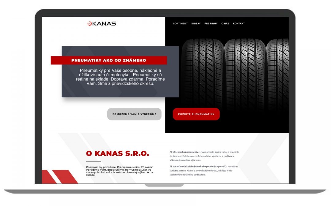 Kanas s.r.o – pneumatiky pre osobné, nákladné a užitkové autá a motorky